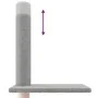 Cat scratching post floor to ceiling light gray 250.5-276.5 cm by vidaXL, Cat furniture - Ref: Foro24-171721, Price: 62,58 €,...