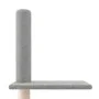 Cat scratching post floor to ceiling light gray 250.5-276.5 cm by vidaXL, Cat furniture - Ref: Foro24-171721, Price: 62,58 €,...