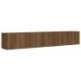 TV furniture set, 2 pieces, plywood, brown oak by vidaXL, TV Furniture - Ref: Foro24-3120283, Price: 105,04 €, Discount: %
