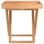 Folding solid walnut wood tray table 52x36x56.5 cm by vidaXL, Trays - Ref: Foro24-350349, Price: 60,42 €, Discount: %