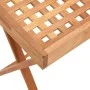 Folding solid walnut wood tray table 52x36x56.5 cm by vidaXL, Trays - Ref: Foro24-350349, Price: 60,42 €, Discount: %