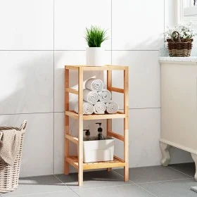Badregal aus massivem Nussbaumholz 35,5x35,5x79 cm von vidaXL, Bücherregale und Regale - Ref: Foro24-350363, Preis: 56,14 €, ...