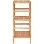 Solid walnut wood bathroom shelf 35.5x35.5x79 cm by vidaXL, Bookcases and shelves - Ref: Foro24-350363, Price: 56,14 €, Disco...
