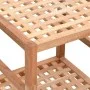 Estante de baño madera maciza nogal 35,5x35,5x79 cm de vidaXL, Librerías y estanterías - Ref: Foro24-350363, Precio: 56,14 €,...