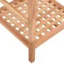 Solid walnut wood bathroom shelf 35.5x35.5x79 cm by vidaXL, Bookcases and shelves - Ref: Foro24-350363, Price: 56,14 €, Disco...