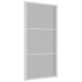 Innentür aus mattweißem Glas und Aluminium, 102,5 x 201,5 cm von vidaXL, Türen für zu Hause - Ref: Foro24-350579, Preis: 224,...