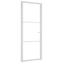 Innentür EGS Glas und weißes Aluminium 83x201,5 cm von vidaXL, Türen für zu Hause - Ref: Foro24-350569, Preis: 246,46 €, Raba...