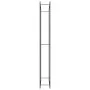 Brennholzregal aus mattschwarzem Stahl, 110 x 28 x 214 cm von vidaXL, Brennholztaschen und -halter - Ref: Foro24-350311, Prei...