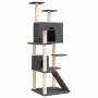 Katzenkratzbaum mit dunkelgrauen Sisalstämmen, 153 cm von vidaXL, Katzenmöbel - Ref: Foro24-171695, Preis: 67,03 €, Rabatt: %