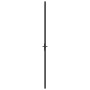 Matte black glass and aluminum interior door 76x201.5 cm by vidaXL, Doors for the home - Ref: Foro24-350556, Price: 211,92 €,...