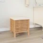 Badezimmerhocker aus massivem Walnussholz, 48 x 47,5 x 52 cm von vidaXL, Wäschekörbe - Ref: Foro24-350350, Preis: 82,98 €, Ra...