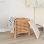Badezimmerhocker aus massivem Walnussholz, 48 x 47,5 x 52 cm von vidaXL, Wäschekörbe - Ref: Foro24-350350, Preis: 84,63 €, Ra...