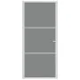 Interior door EGS glass and white aluminum 93x201.5 cm by vidaXL, Doors for the home - Ref: Foro24-350586, Price: 172,13 €, D...