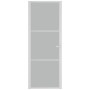 Innentür aus mattweißem Glas und Aluminium 76x201,5 cm von vidaXL, Türen für zu Hause - Ref: Foro24-350576, Preis: 220,39 €, ...
