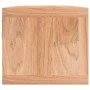Wall shelf with baskets solid walnut wood 62x18x16 cm by vidaXL, Shelves and shelves - Ref: Foro24-350370, Price: 59,79 €, Di...