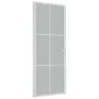 Innentür aus mattweißem Glas und Aluminium, 83 x 201,5 cm von vidaXL, Türen für zu Hause - Ref: Foro24-350581, Preis: 231,59 ...