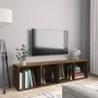 Brown oak wood TV cabinet/shelf 143x30x36 cm by vidaXL, Shelves and shelves - Ref: Foro24-815272, Price: 70,22 €, Discount: %