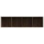 Estantería/mueble de TV madera roble marrón 143x30x36 cm