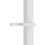 Innentür aus Glas ESG und weißem Aluminium 76x201,5 cm von vidaXL, Türen für zu Hause - Ref: Foro24-350572, Preis: 195,22 €, ...