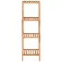 Estantería de baño madera maciza nogal 36x36x112 cm de vidaXL, Librerías y estanterías - Ref: Foro24-350366, Precio: 61,64 €,...