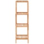 Estantería de baño madera maciza nogal 36x36x112 cm de vidaXL, Librerías y estanterías - Ref: Foro24-350366, Precio: 62,58 €,...