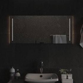 Espejo de baño con LED 90x40 cm