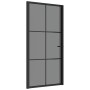 Innentür EGS-Glas und schwarzes Aluminium 102,5x201,5 cm von vidaXL, Türen für zu Hause - Ref: Foro24-350567, Preis: 270,33 €...