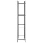 Leñero de acero negro mate 50x28x132 cm by vidaXL, Firewood bags and holders - Ref: Foro24-350306, Price: 36,52 €, Discount: %