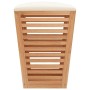 Badezimmerhocker aus massivem Walnussholz, 40,5 x 40,5 x 56 cm von vidaXL, Wäschekörbe - Ref: Foro24-350352, Preis: 76,06 €, ...