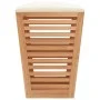 Taburete de baño madera maciza de nogal 40,5x40,5x56 cm de vidaXL, Cestas para ropa - Ref: Foro24-350352, Precio: 74,44 €, De...
