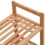 Solid walnut wood shoe racks 2 units 69x27x41 cm by vidaXL, Shoe racks and shoe organizers - Ref: Foro24-350362, Price: 57,50...