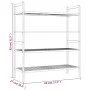 Solid walnut wood shoe racks 2 units 69x27x41 cm by vidaXL, Shoe racks and shoe organizers - Ref: Foro24-350362, Price: 57,50...