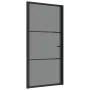 Innentür EGS-Glas und schwarzes Aluminium 102,5x201,5 cm von vidaXL, Türen für zu Hause - Ref: Foro24-350563, Preis: 220,01 €...