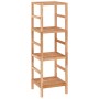 Badezimmerregal aus massivem Walnussholz, 35,5 x 35,5 x 112,5 cm von vidaXL, Bücherregale und Regale - Ref: Foro24-350364, Pr...