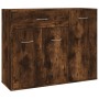 Sideboard aus geräuchertem Eichensperrholz, 88 x 30 x 70 cm von vidaXL, Sideboards - Ref: Foro24-815366, Preis: 75,40 €, Raba...