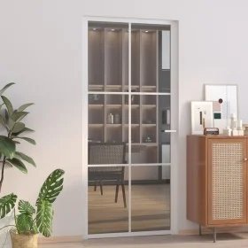 Innentür EGS-Glas und weißes Aluminium 93x201,5 cm von vidaXL, Türen für zu Hause - Ref: Foro24-350590, Preis: 206,43 €, Raba...