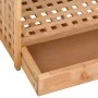 Shoe rack with solid walnut wood drawer 70x27x81 cm by vidaXL, Shoe racks and shoe organizers - Ref: Foro24-350359, Price: 72...