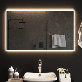 Espejo de baño con LED 100x60 cm