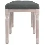 Dark gray fabric bench 110x40x49 cm by vidaXL, Banks - Ref: Foro24-344451, Price: 75,32 €, Discount: %