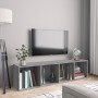 TV-Schrank/Regal aus grauem Sonoma-Holz, 143 x 30 x 36 cm von vidaXL, Regale und Regale - Ref: Foro24-815271, Preis: 67,53 €,...