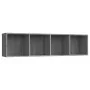 TV-Schrank/Regal aus grauem Sonoma-Holz, 143 x 30 x 36 cm von vidaXL, Regale und Regale - Ref: Foro24-815271, Preis: 65,69 €,...