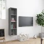 TV-Schrank/Regal aus grauem Sonoma-Holz, 143 x 30 x 36 cm von vidaXL, Regale und Regale - Ref: Foro24-815271, Preis: 65,69 €,...