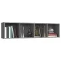 TV-Schrank/Regal aus grauem Sonoma-Holz, 143 x 30 x 36 cm von vidaXL, Regale und Regale - Ref: Foro24-815271, Preis: 65,69 €,...