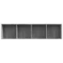 TV-Schrank/Regal aus grauem Sonoma-Holz, 143 x 30 x 36 cm von vidaXL, Regale und Regale - Ref: Foro24-815271, Preis: 65,69 €,...