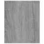 Sonoma gray wood TV cabinet/shelf 143x30x36 cm by vidaXL, Shelves and shelves - Ref: Foro24-815271, Price: 67,53 €, Discount: %