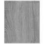 Sonoma gray wood TV cabinet/shelf 143x30x36 cm by vidaXL, Shelves and shelves - Ref: Foro24-815271, Price: 65,69 €, Discount: %