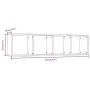 TV-Schrank/Regal aus grauem Sonoma-Holz, 143 x 30 x 36 cm von vidaXL, Regale und Regale - Ref: Foro24-815271, Preis: 65,69 €,...