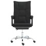 Black synthetic leather reclining office chair by vidaXL, Office chairs - Ref: Foro24-349753, Price: 108,83 €, Discount: %