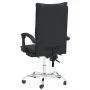 Black synthetic leather reclining office chair by vidaXL, Office chairs - Ref: Foro24-349753, Price: 107,67 €, Discount: %