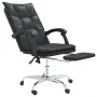 Schwarzer Bürostuhl aus Kunstleder von vidaXL, Bürostühle - Ref: Foro24-349753, Preis: 109,13 €, Rabatt: %